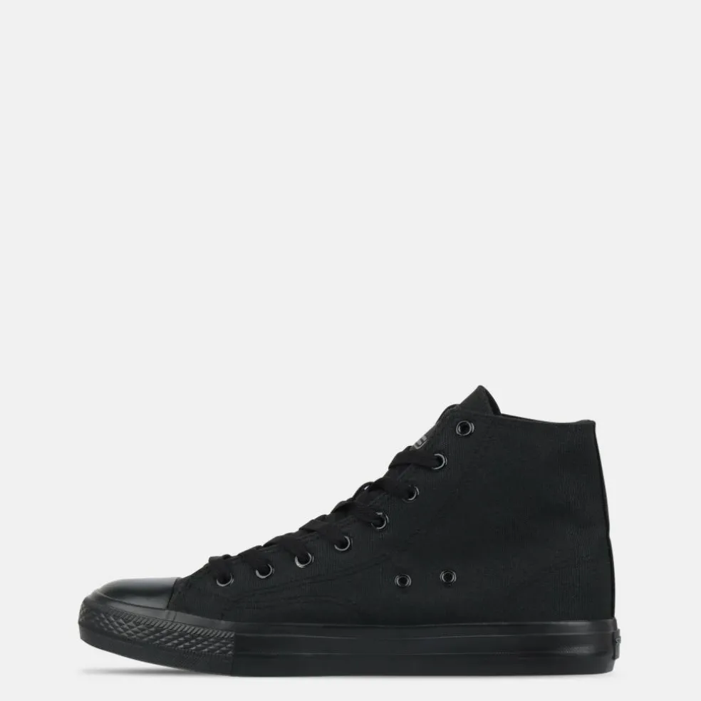 Canvas High Trainers Mens