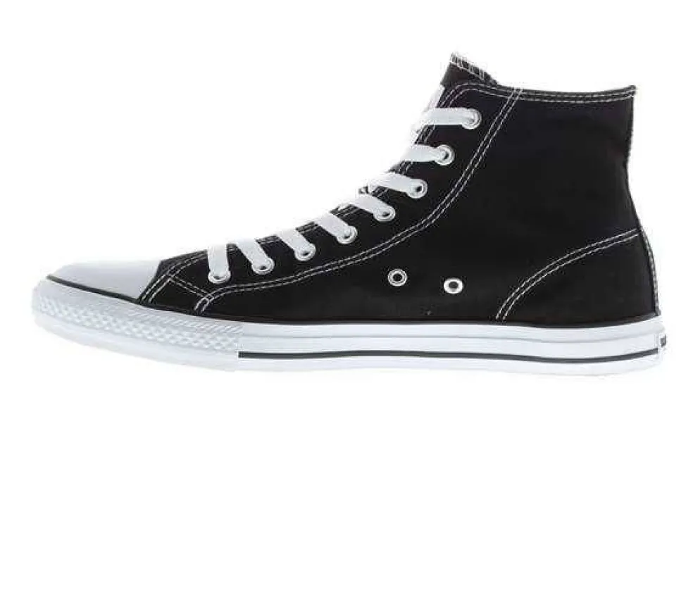 Canvas High Trainers Mens
