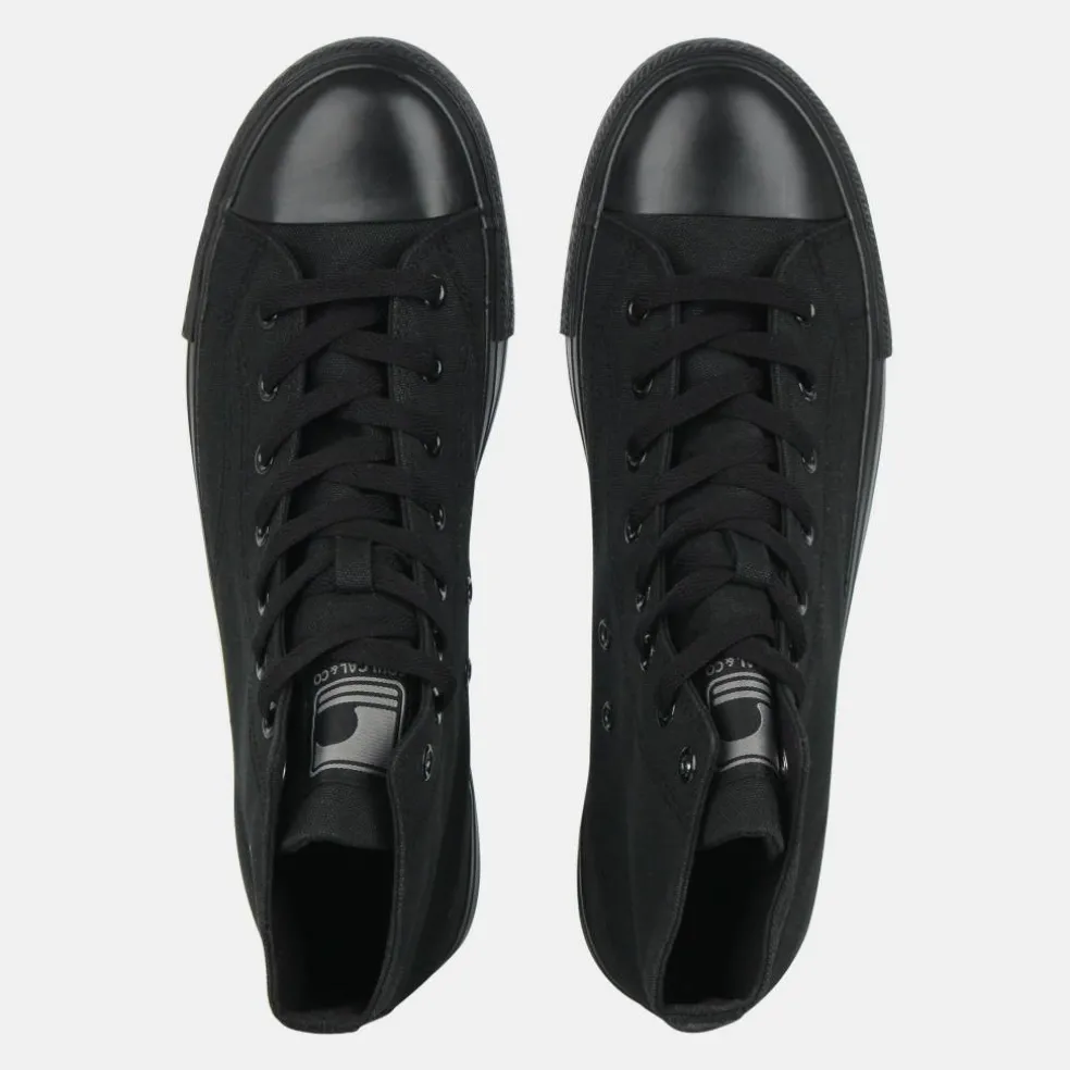Canvas High Trainers Mens