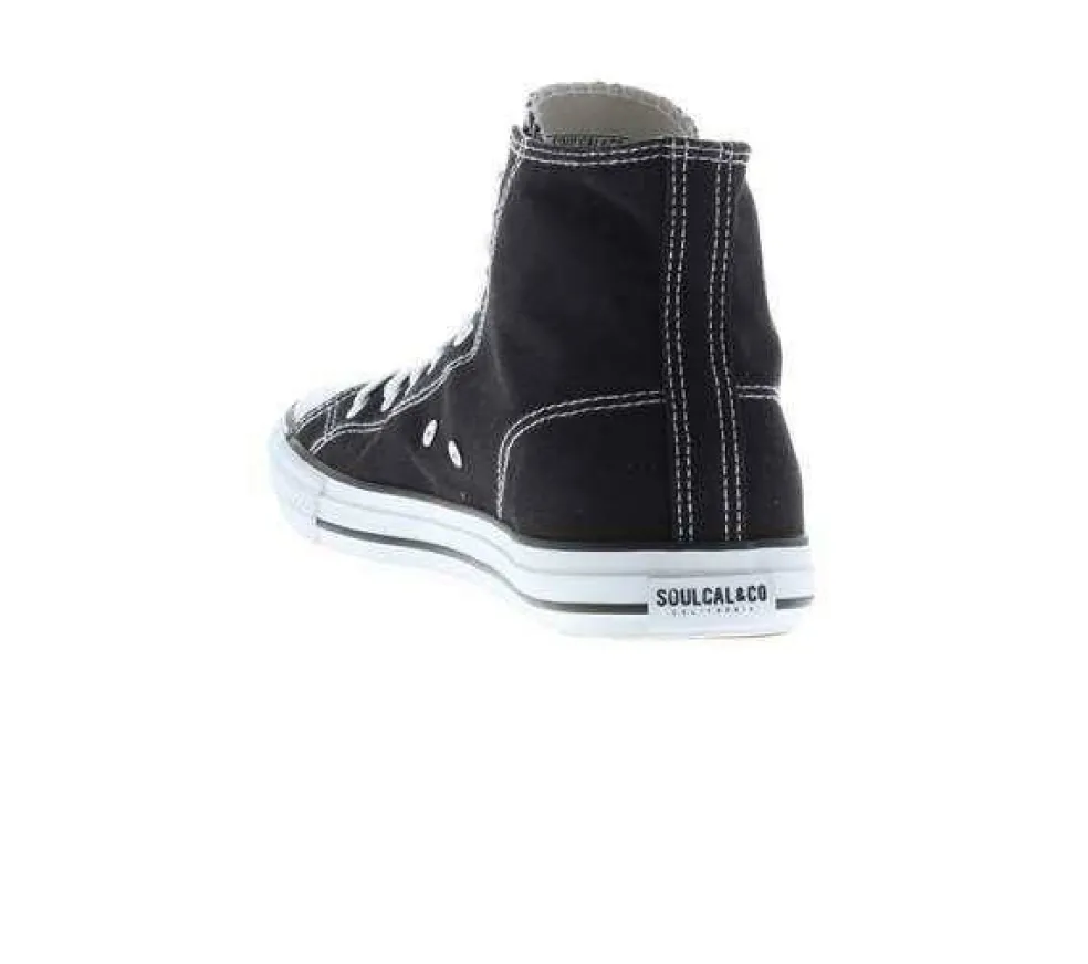 Canvas High Trainers Mens