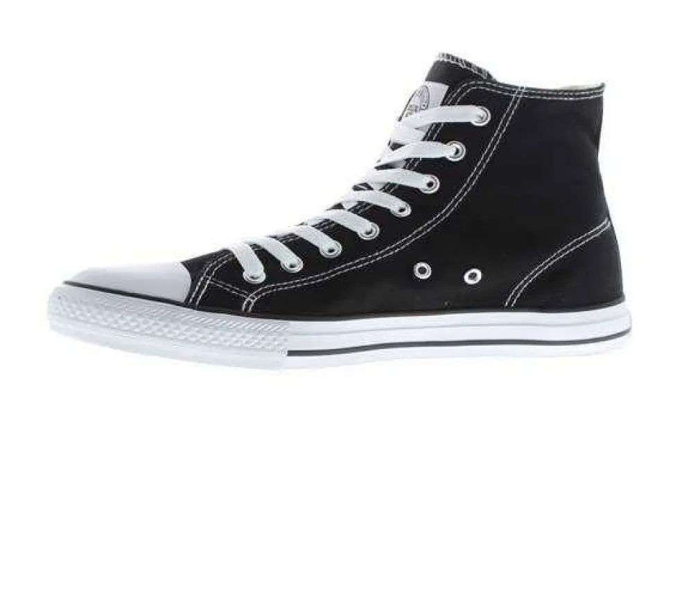 Canvas High Trainers Mens