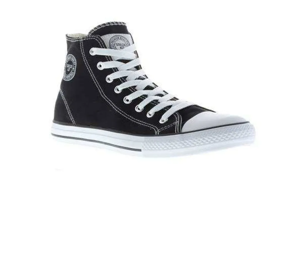 Canvas High Trainers Mens