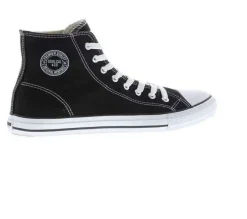 Canvas High Trainers Mens