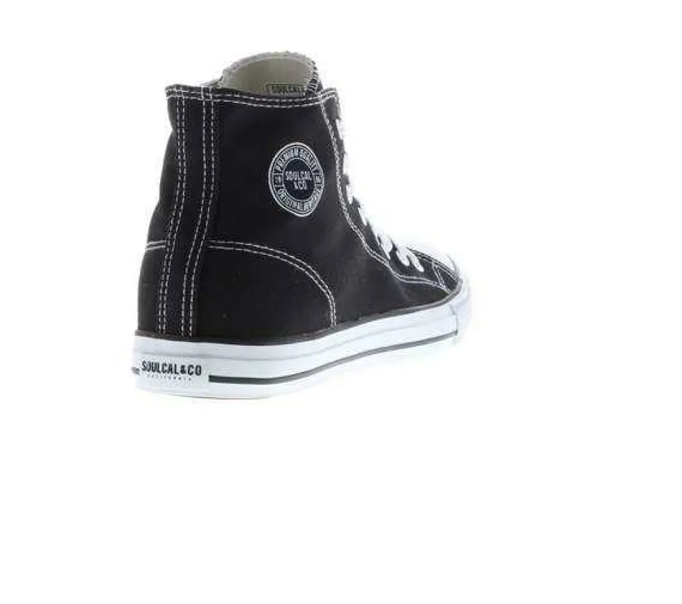 Canvas High Trainers Mens