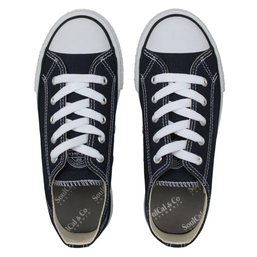 Canvas Low Trainers Childrens