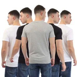 Caplaz Print Sleeve 5 Pack T-Shirts