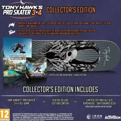 CENTRESOFT Tony Hawks Pro Skater 3+4 Collectors Edition
