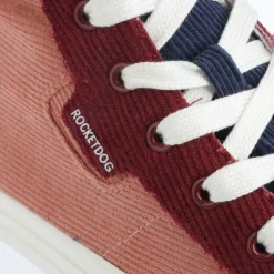 Cheery Corduroy High Top Trainers