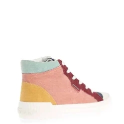 Cheery Corduroy High Top Trainers