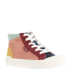 Cheery Corduroy High Top Trainers