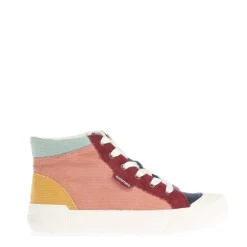 Cheery Corduroy High Top Trainers