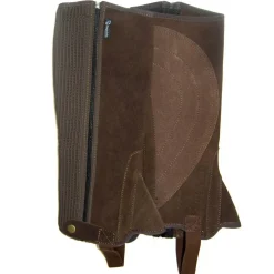 Childrens Suede Half Chaps