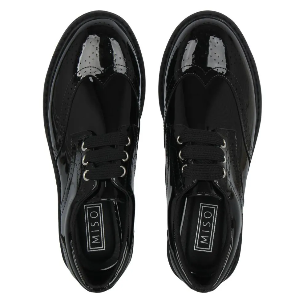 Chunk Brogue Junior Girls Shoes