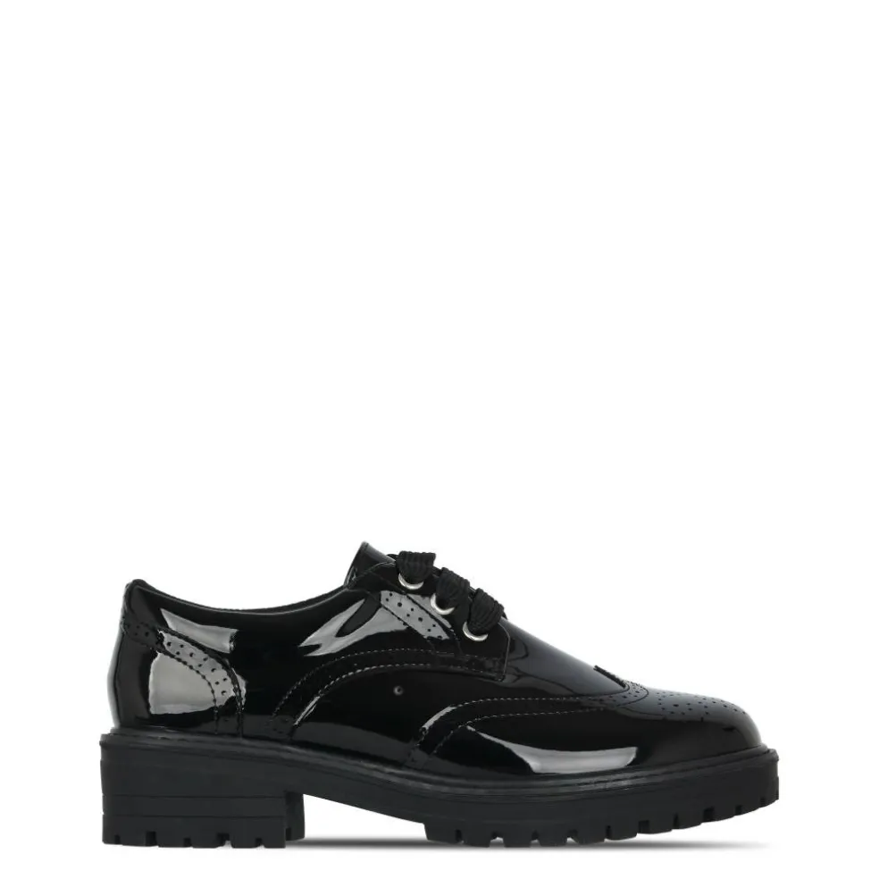 Chunk Brogue Junior Girls Shoes