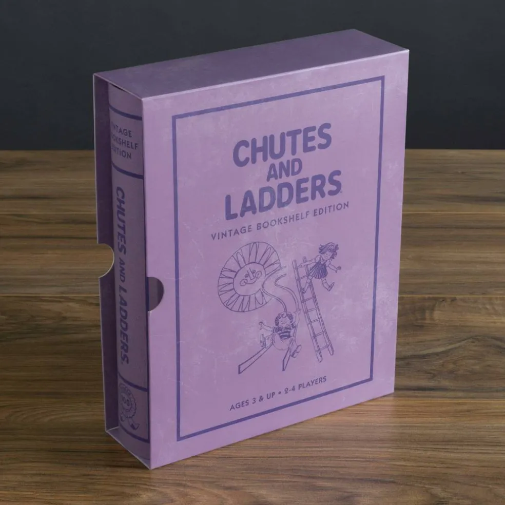 Chutes and Ladders Vintage Bookshelf Edition