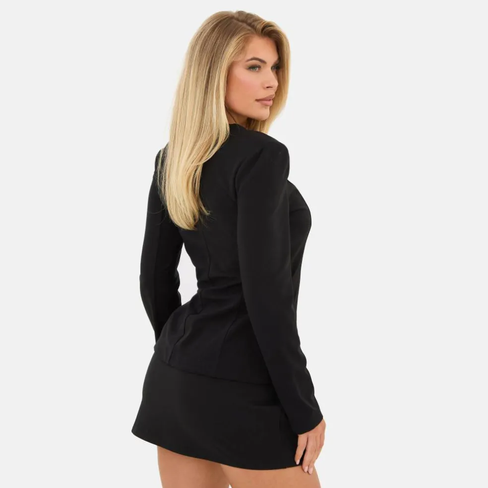 Cinched Waist Blazer