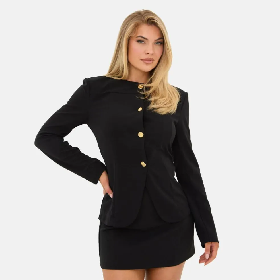 Cinched Waist Blazer