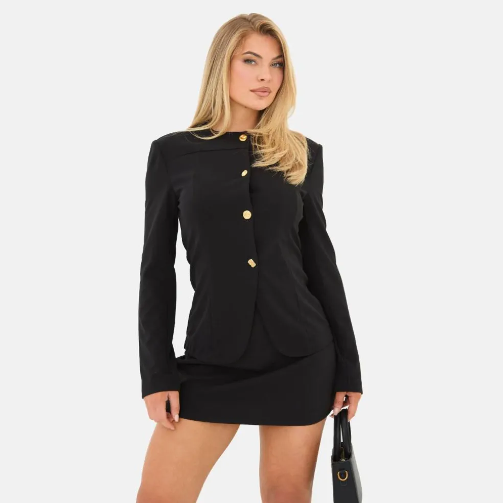 Cinched Waist Blazer