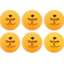 Club Table Tennis Balls 6 Pack Adults