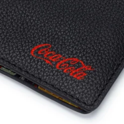 Coca-Cola Officially Licensed Badges Leather Wallet Unisex
