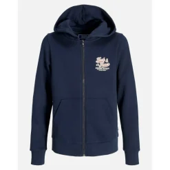 Colour Logo Zip Hoodie Infant Jack