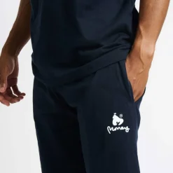 Combo Logo Drawstring Long Lounge Twin Set