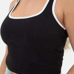 Contrast Vest Top