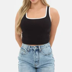 Contrast Vest Top