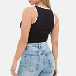 Contrast Vest Top