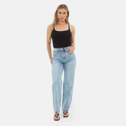 Contrast Vest Top