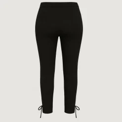 Crepe Tie Hem Trouser