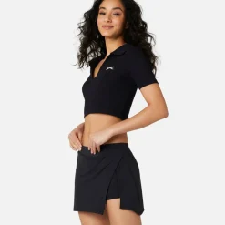 Cropped Polo Top