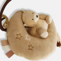 Cute & Co Activity Pull String Musical Moon-Bear with Teether