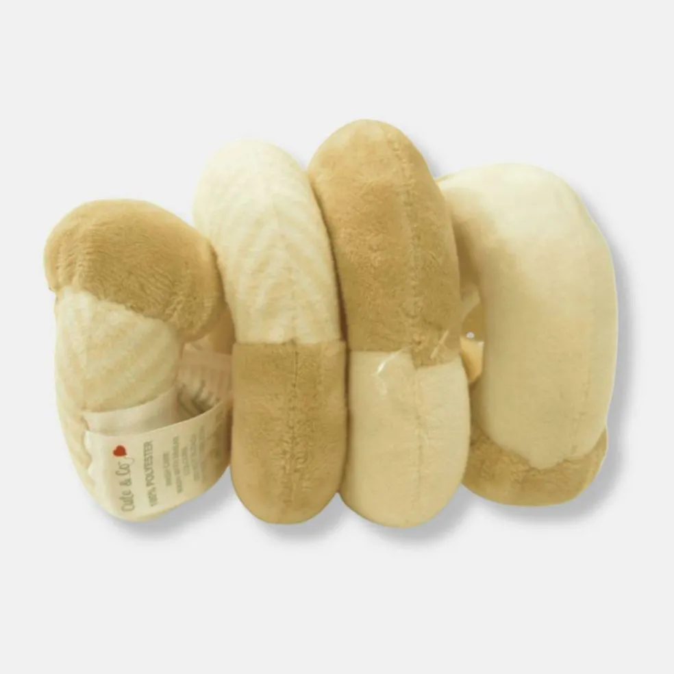 Cute & Co Baby Bear Activity Spiral with Rattle Rings and Mirror