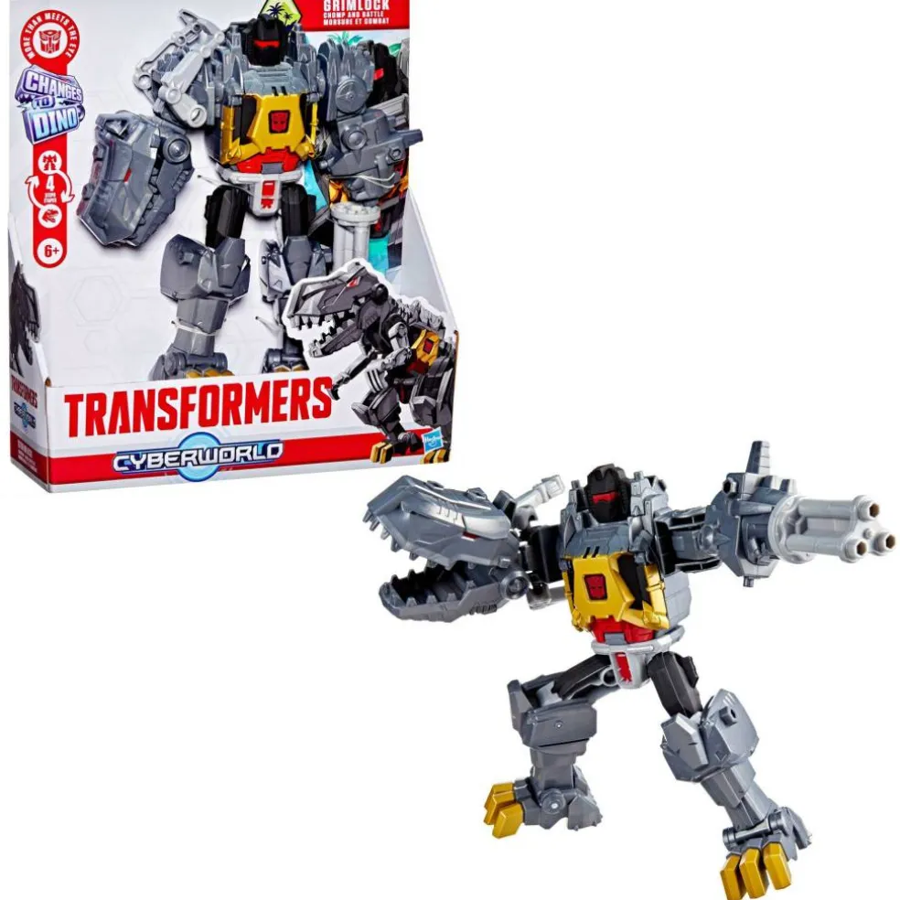 CYBERWORLD Grimlock Chomp & Battle Action Figure
