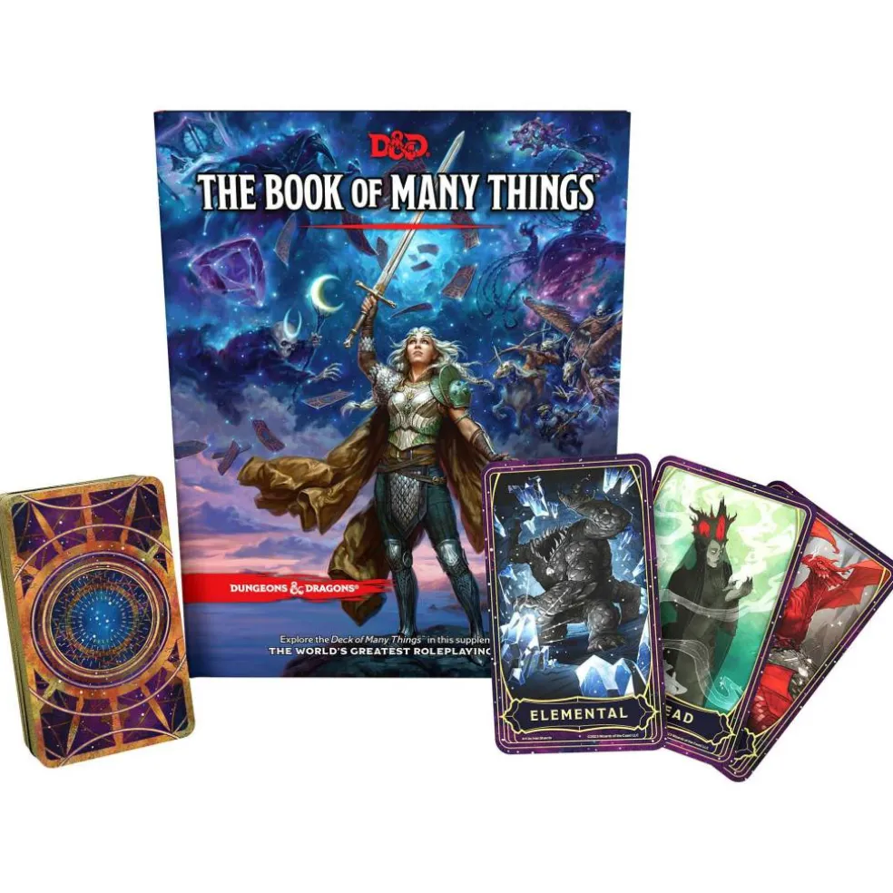 D&D - The Deck of Many Things + Expansion Book