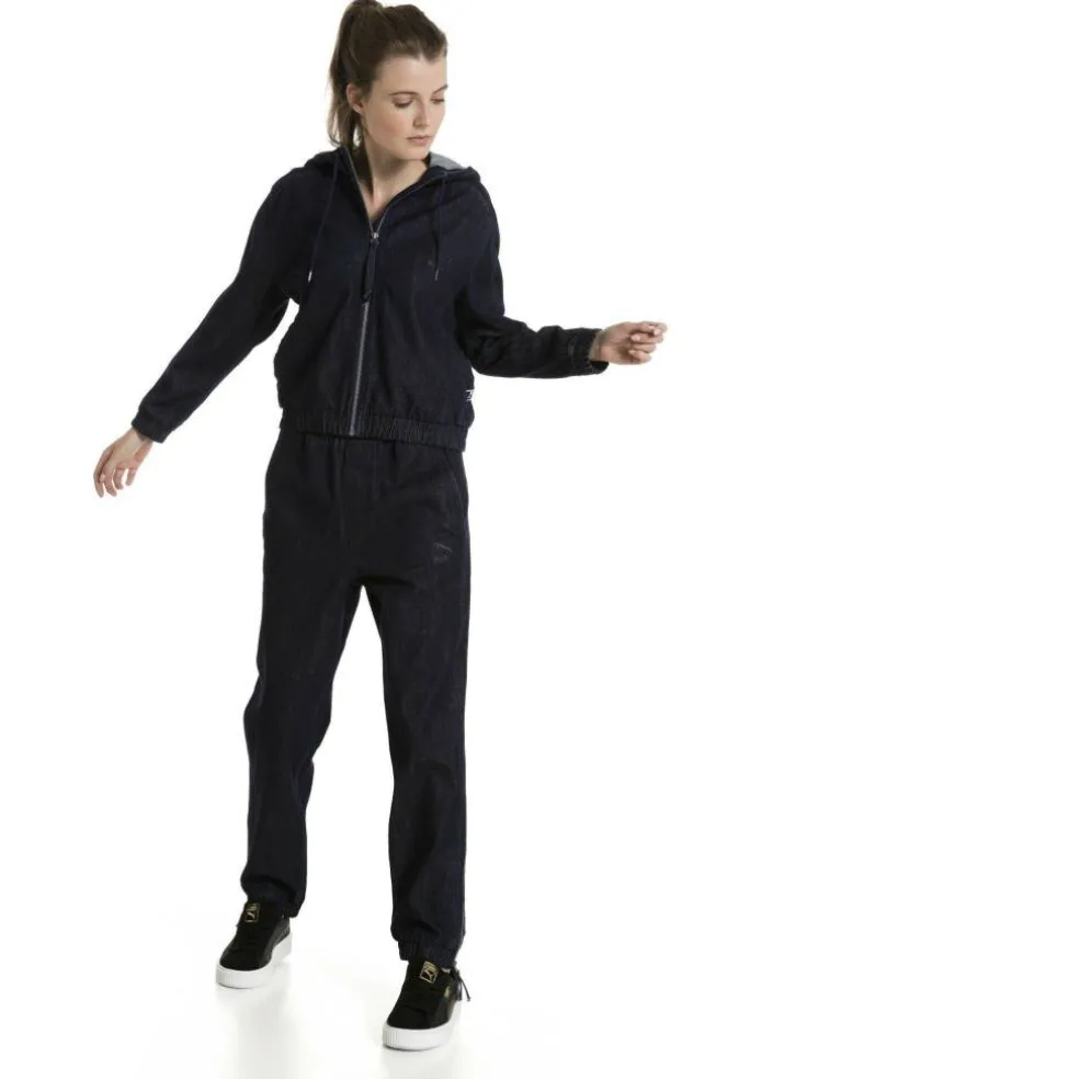 (8) Denim T7 Track Jacket Womens