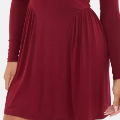 Dropped Waist Mini Dress