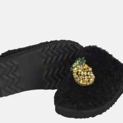 Embellished Slider Slipper