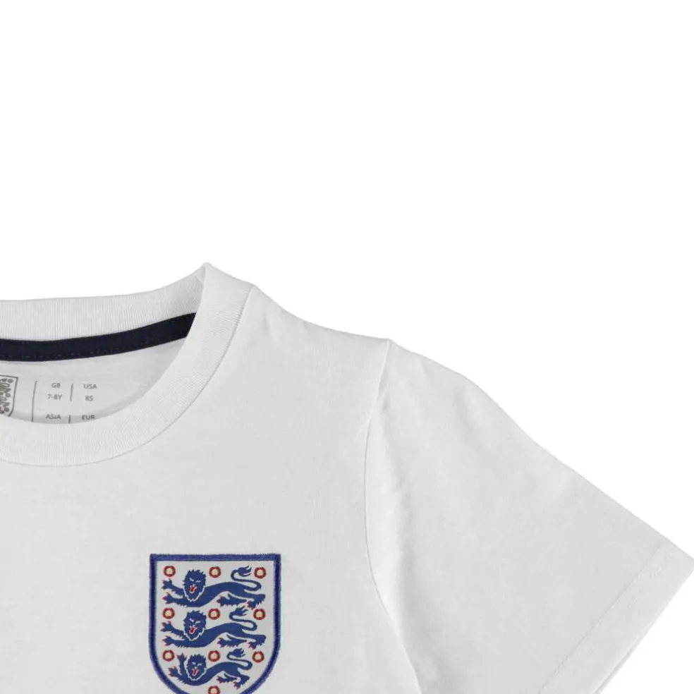 England Small Crest T Shirt Juniors