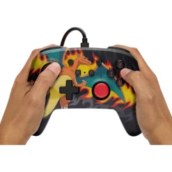 Enhanced Wired Controller for Nintendo Switch - Charizard Firestorm