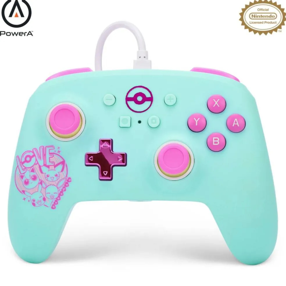 Enhanced Wired Controller for Nintendo Switch - Pokémon: Sweet Friends