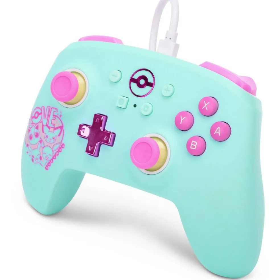 Enhanced Wired Controller for Nintendo Switch - Pokémon: Sweet Friends