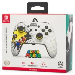 Enhanced Wired Controller for Nintendo Switch - Bob-omb Blast