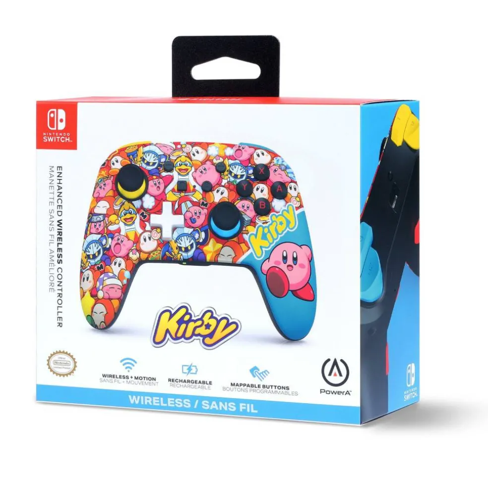 Enhanced Wireless Controller for Nintendo Switch - World of Kirby