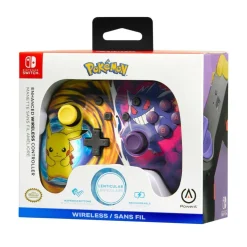 Enhanced Wireless Nintendo Switch Pikachu vs. Gengar Controller