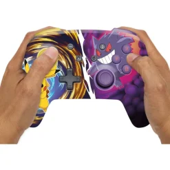 Enhanced Wireless Nintendo Switch Pikachu vs. Gengar Controller