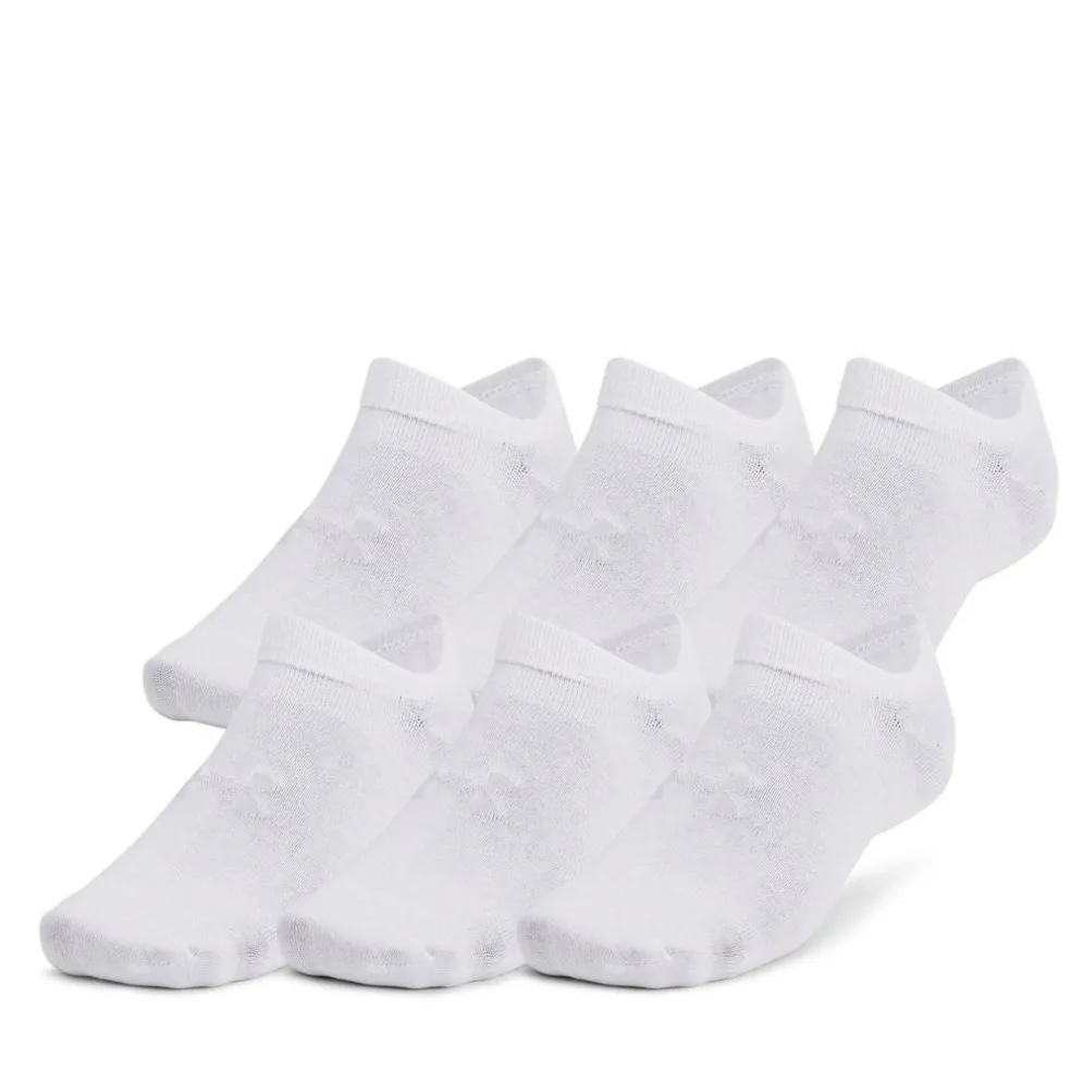 Essential 6-Pack No-Show Socks Unisex