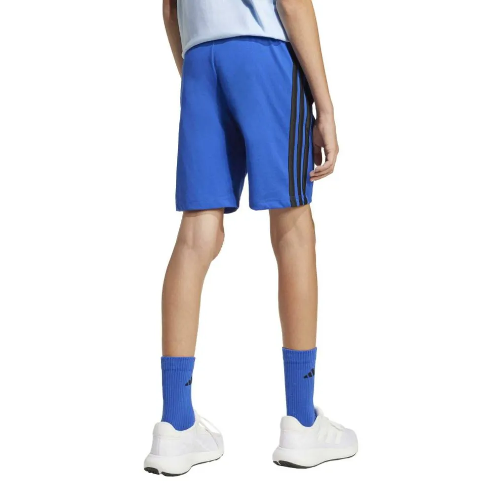 Essentials 3 Stripe Jersey Short Juniors