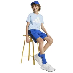 Essentials 3 Stripe Jersey Short Juniors